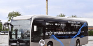 Electrobusse in Budapest