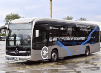 Electrobusse in Budapest
