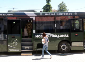 Impfbusse im Einsatz