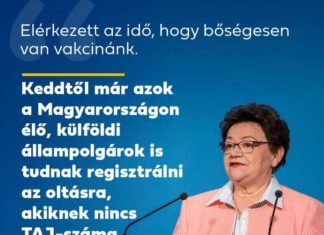 Ausländer ohne TAJ-Nummer in Ungarn: Registrierung zur Impfung ab morgen möglich
