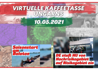 Virtuelle Kaffeetasse Ungarns am 10.05.2021