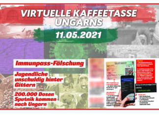 Virtuelle Kaffeetasse Ungarns am 11.05.2021