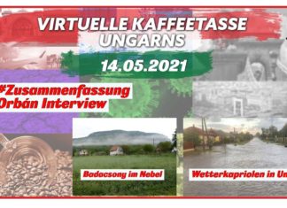 Virtuelle Kaffeetasse Ungarns am 14.05.2021