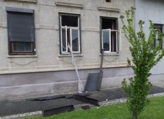 Szentgotthárd: ein Verletzter nach Gasexplosion