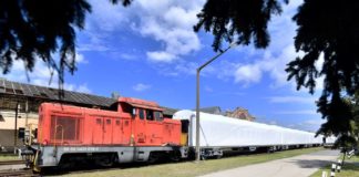 Eisenbahnwaggons aus Ungarn nach Ägypten