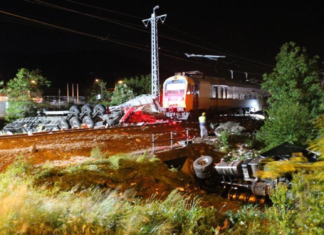 Zugunglück in Sátoraljaújhely!