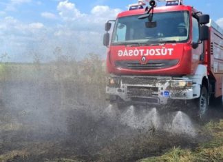 Flächenbrände bei großer Hitze!