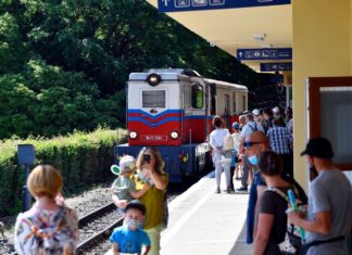 Kindereisenbahn feiert Geburtstag