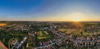 Balatonblick von Oben