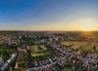 Balatonblick von Oben