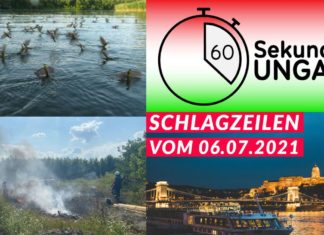 Ungarn in 60 Sekunden – Nachrichten am Abend (06.07.)