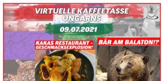 Virtuelle Kaffeetasse Ungarns am 09.07.2021