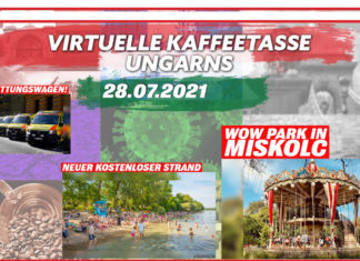 Virtuelle Kaffeetasse Ungarns am 28.07.2021