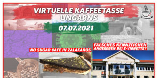 Virtuelle Kaffeetasse Ungarns am 07.07.2021
