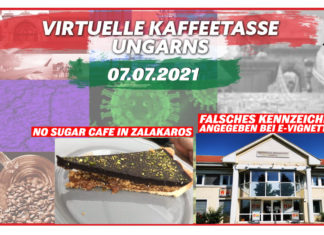 Virtuelle Kaffeetasse Ungarns am 07.07.2021