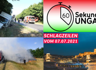 60 Sekunden Ungarn – Nachrichtenüberblick am 07.07.2021