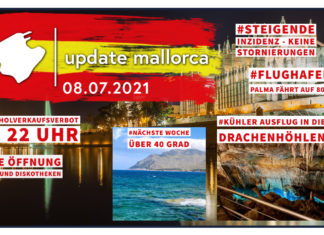 Update Mallorca: Höhere Inzidenzen aber kaum Stornierungen