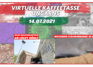 Virtuelle Kaffeetasse Ungarns am 14.07.2021