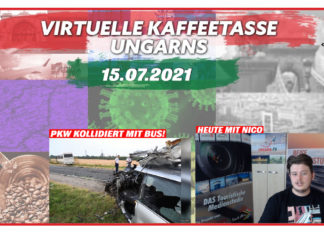 Virtuelle Kaffeetasse Ungarns am 15.07.2021