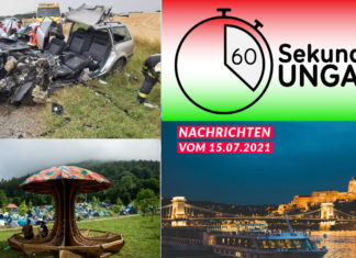 Ungarn in 60 Sekunden – Nachrichten des Tages (15.07.)
