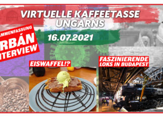 Virtuelle Kaffeetasse Ungarns am 16.07.2021
