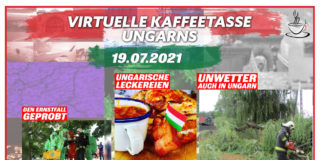 Virtuelle Kaffeetasse Ungarns am 19.07.2021