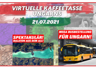 Virtuelle Kaffeetasse Ungarns am 21.07.2021