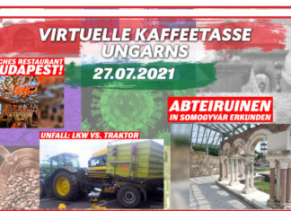 Virtuelle Kaffeetasse Ungarns am 27.07.2021