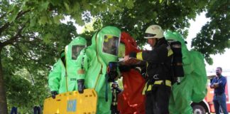 Katastrophenschutz Großübung in Mohács!