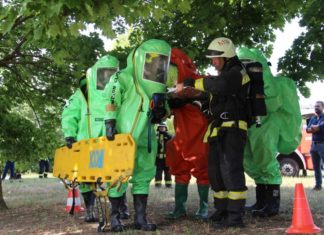Katastrophenschutz Großübung in Mohács!