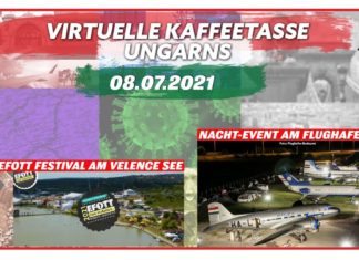 Virtuelle Kaffeetasse Ungarns am 08.07.2021