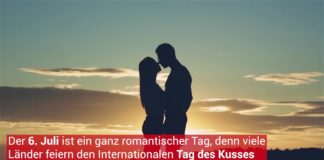 Heute wird geküßt! Tag des Kusses