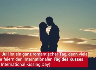Heute wird geküßt! Tag des Kusses
