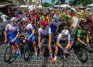 V4-Radrennen in Visegrád