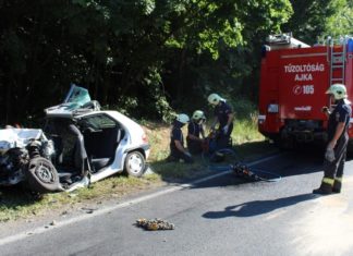 Schwerer Verkehrsunfall in Kislöd – Todesfahrt gegen Transporter!