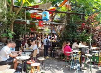 Szimpla Kert: Kultur geht auch knallbunt und crazy