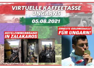 Virtuelle Kaffeetasse Ungarns am 05.08.2021