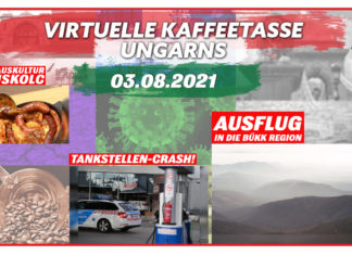 Virtuelle Kaffeetasse Ungarns am 03.08.2021