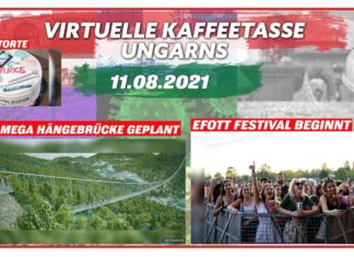 Virtuelle Kaffeetasse Ungarns am 11.08.2021