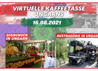 Virtuelle Kaffeetasse Ungarns am 16.08.2021