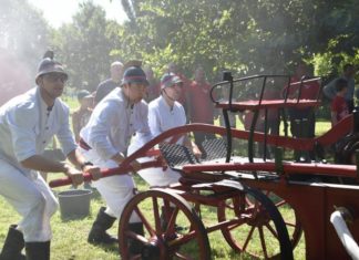 Feuerwehr – Traditionsspritzen – Wettbewerb in Marcali