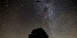 Perseidenphänomen in Nógrádmegyer