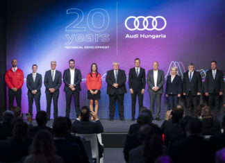 Audi Hungaria feiert 20 Jahre Technische Entwicklung und gibt Zukunftsausblick