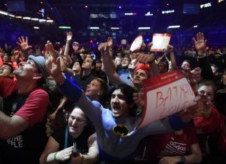 Hungarian Darts Trophy 2021 in der Papp László Sportarena