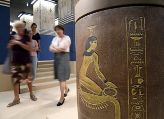 Ägyptische Ausstellung im Museum der schönen Künste eröffnet