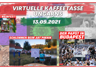 Virtuelle Kaffeetasse Ungarns am 13.09.2021