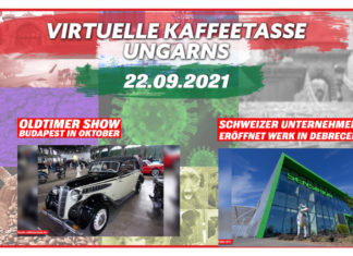 Virtuelle Kaffeetasse Ungarns am 22.09.2021
