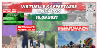 Virtuelle Kaffeetasse Ungarns am 16.09.2021