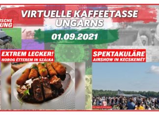Virtuelle Kaffeetasse Ungarns am 01.09.2021