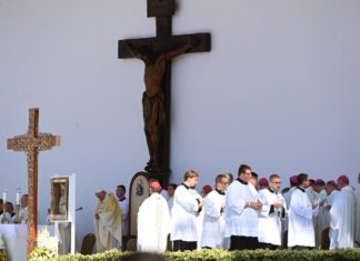 Eucharistischer Kongress Budapest: Die Abschlussmesse des Papstes läuft